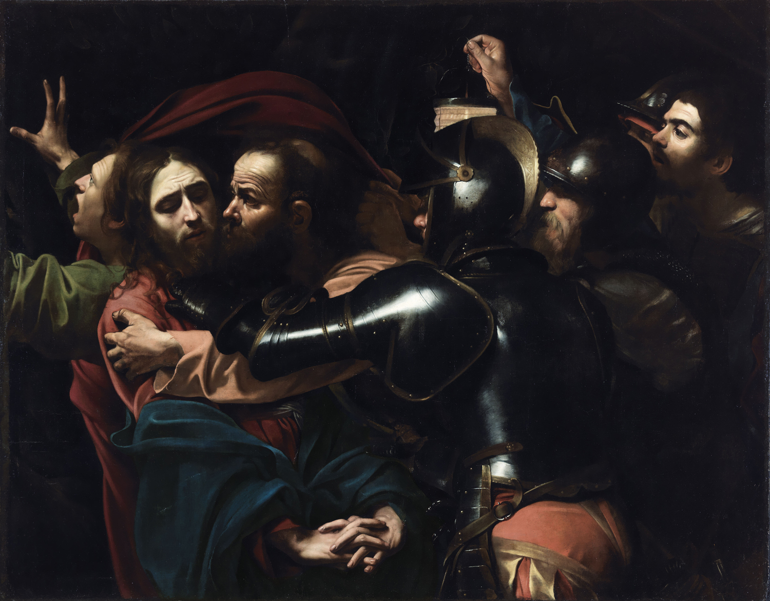The Taking of Christ' by Michelangelo Merisi da Caravaggio | National  Gallery of Ireland