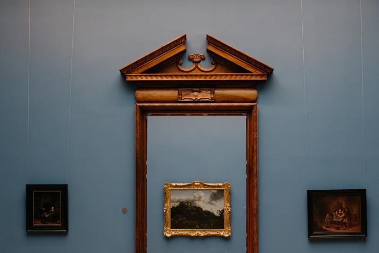 Doors in the Upper Milltown Wing. © National Gallery of Ireland.