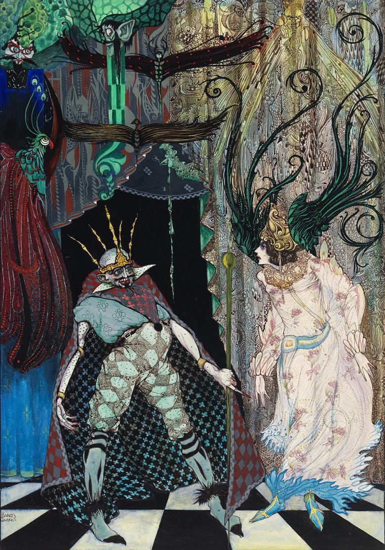 Drawing Inspiration Harry Clarke (18891931) National Gallery of Ireland