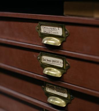 Archives in the Centre for the Study of Art. © National Gallery of Ireland.