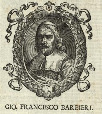 Engraved portrait of Guercino