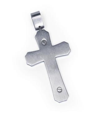 A silver cross