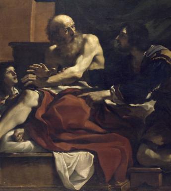 Guercino, Jacob Blessing the Sons of Joseph, c.1620