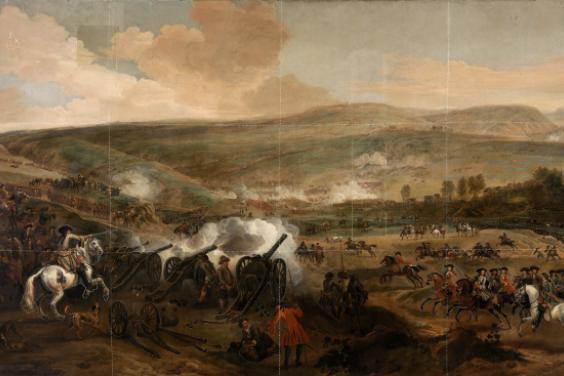 Jan Wyck (1644-1702), 'The Battle of the Boyne', 1693.