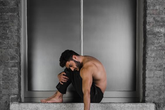 Jad Kesrin - student and Syrian refugee. Photographed by Gavin Leane.