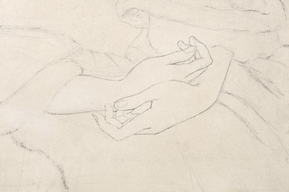 Drawing of hands